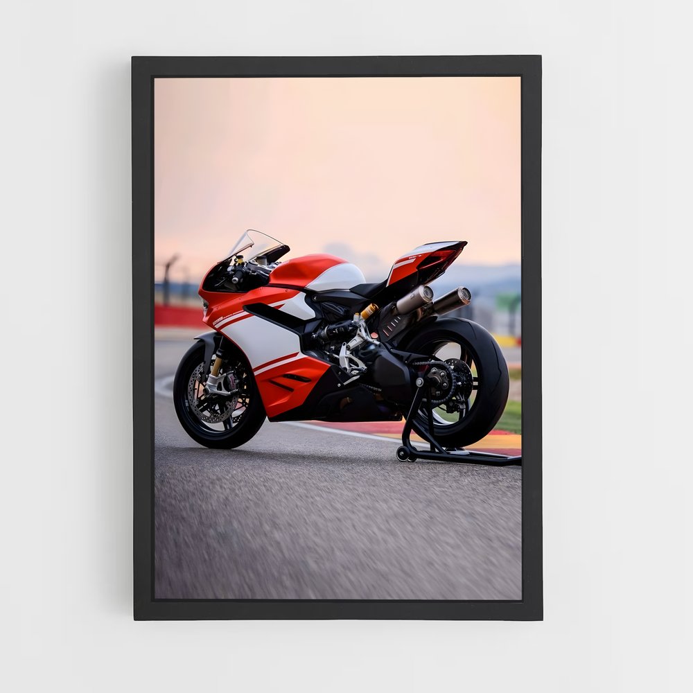 Poster v Panigale raffiné – affiche Ducati (vue 2)